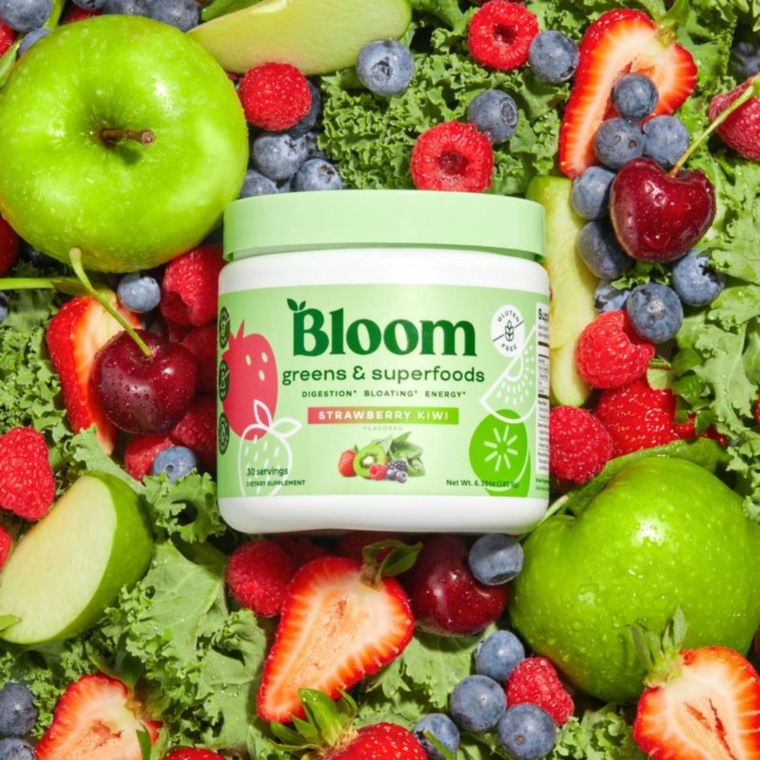 BLOOM: Nutrición natural para digestión ligera, vientre plano y energía duradera